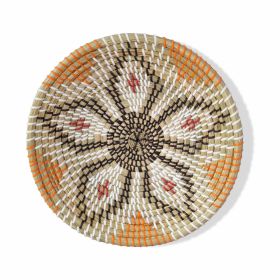 Natural Woven Seagrass Basket Bowl (Style: Star Flower 1)