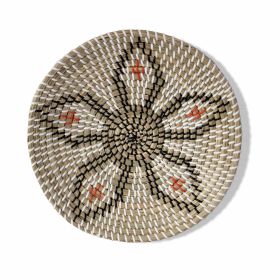 Natural Woven Seagrass Basket Bowl (Style: Star Flower 2)