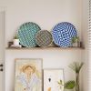 Bamboo Woven Round Basket Tray-Large